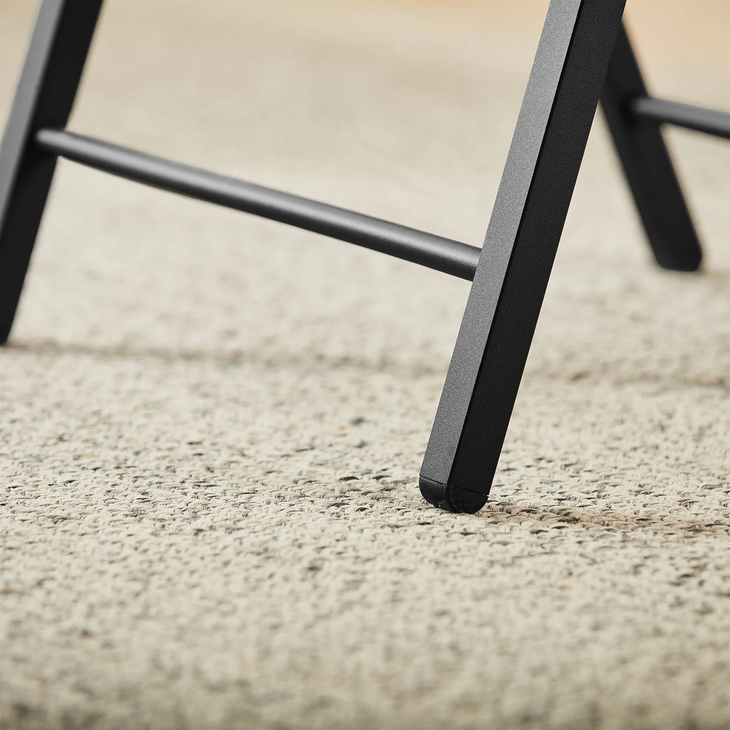 SoBuy Klapstoel - Modern - Industrieel - Max. 150 kg - Bruin / Zwart