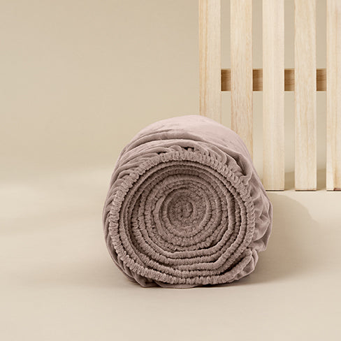 Sjumo dekbedovertrek - duvet - cover set -240x220 cm - taupe