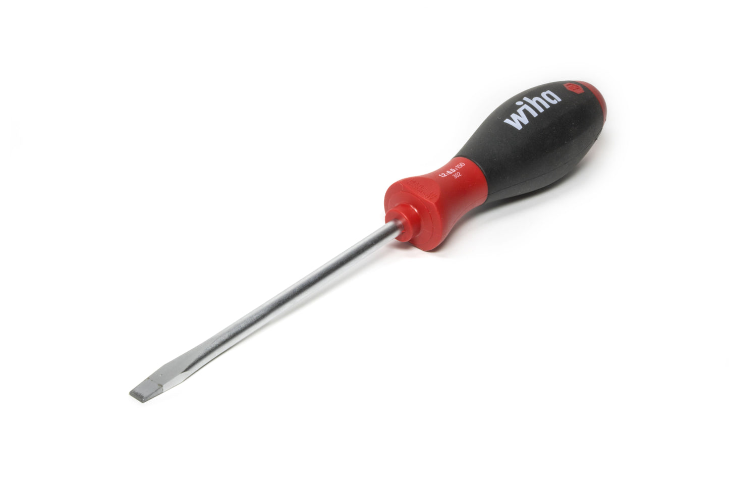 Wiha Schroevendraaier SoftFinish Sleufkop met ronde schacht 14.0mm x 250mm - 00713