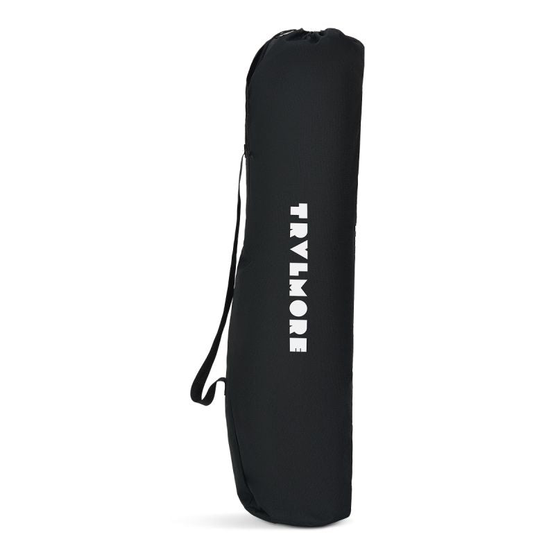 Trvlmore – Vlinderstoel Campingstoel – 82 x 70 x 92 cm – Voorzien Van 136 kg Draagvermogen En Inklapbaar Design En Inclusief Draagtas – Voor Camping En Tuin – Zwart Polyester En Staal