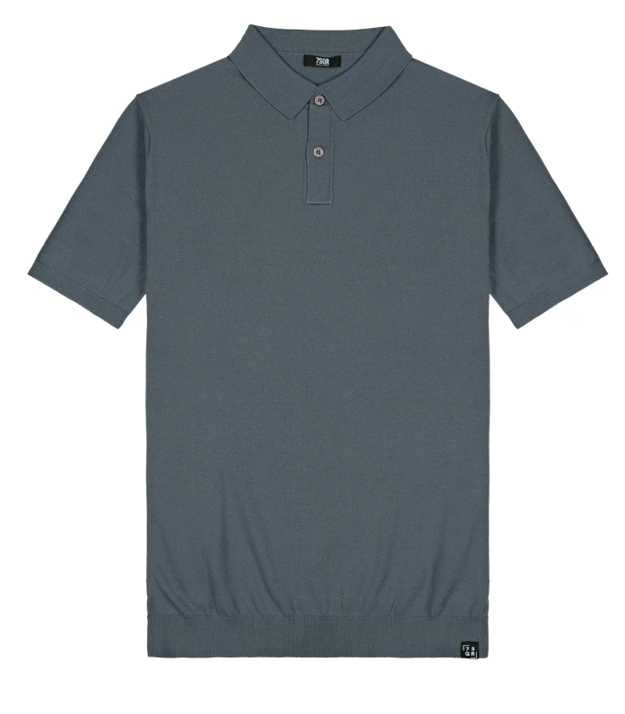 XXL - 7Square Barra Poloshirt - Blue Mirage