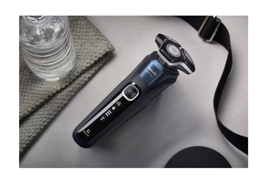 Philips SHAVER Series 5000 S5885/50 scheerapparaat Roterend scheerapparaat Trimmer Blauw