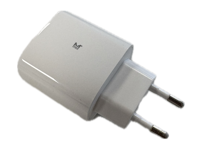 Amitec USB-oplader MyAmi 2 – Voorzien Van Twee Usb Poorten En Snellaad Functie En Eu Stekker – Voor Smartphone En Tablet – Wit Kunststof – Drie komma Een tot Drie komma Vier A