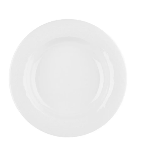 Rosenthal Set van 2 Diepe Borden, 24 cm, Wit, Porselein