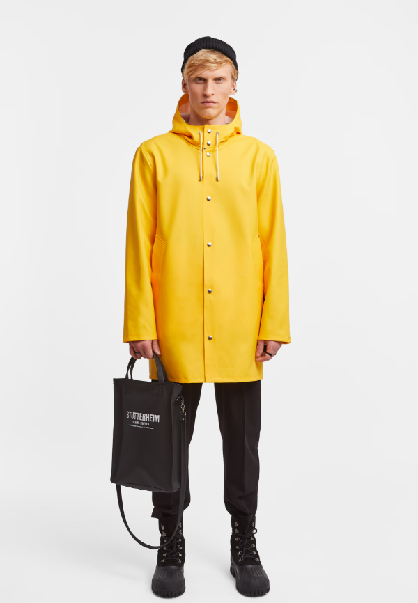 Stutterheim - Stockholm Regenjas - Geel - Maat L