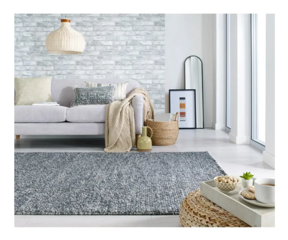FLAIR RUGS - Mineralen luswol vloerkleed - 160x230cm