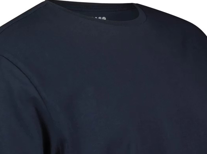 LebasQ Miles Long Fit T-Shirt Heren - 3-pack - Ronde Hals - Kleur: Navy - Maat L