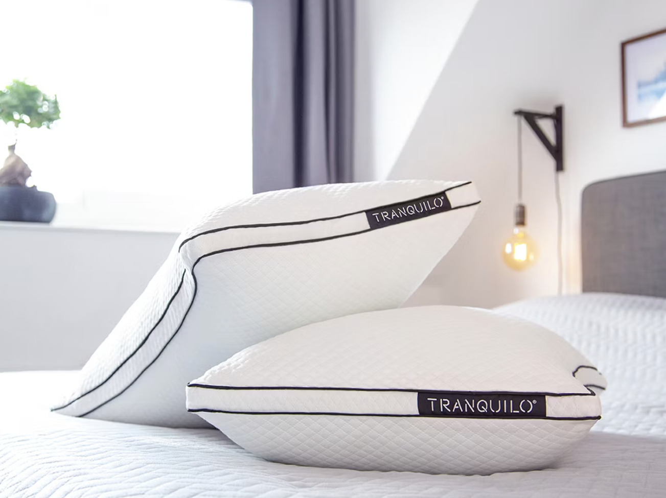 Tranquilo Sleep hoofdkussen 70 x 50 cm – Wit