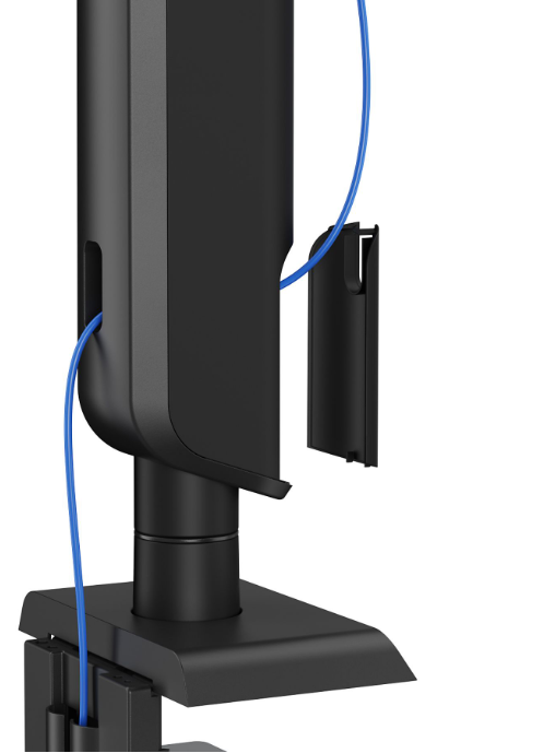 VDD LUMLDT70-C01 Monitorarm - Zwart - 71x18x20 cm – Ergonomische Clamp-on Monitorstandaard