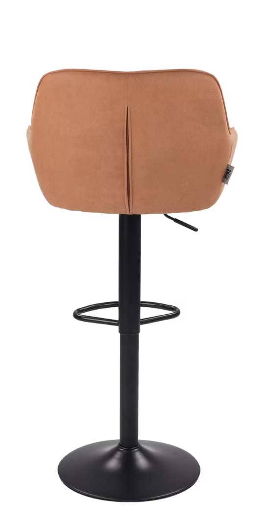 Dutchbone Oliver Barkruk - Cognac - 56 x 54 x 109 cm - Set van 2