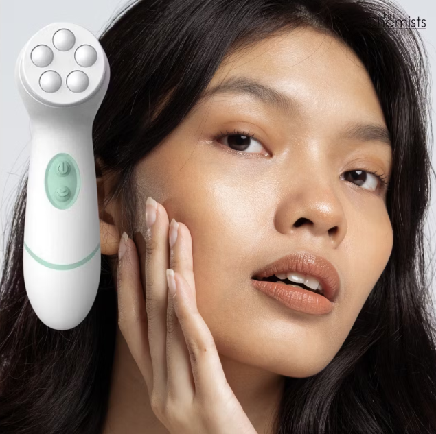 SkinChemists - Advanced Reinigingsborstel Gezicht & Lichaam - 4 Koppen - Dagelijkse Reiniging - Gevoelige Huid - Make‑up Verwijdering - Masserende Kop - Waterdicht