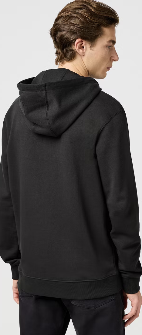 Wrangler Graphic Zip Hoodie 112362888 – Faded Black – Maat L