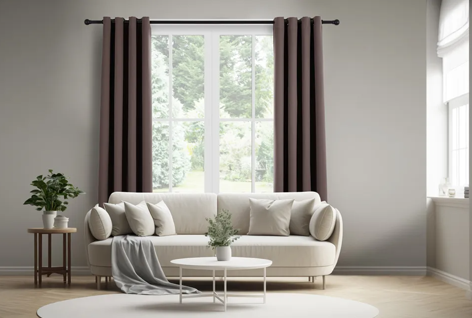 Home & Comfort Verduister gordijnen - Donker Taupe - 150x250 cm