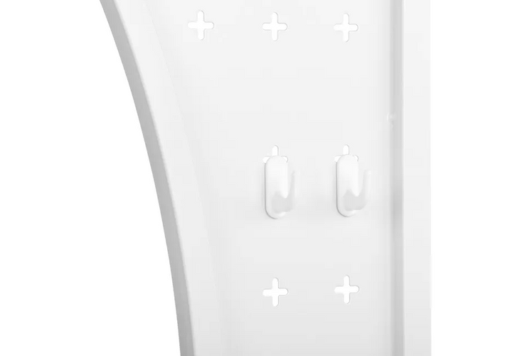 Home & Comfort Ombouwkast - Wasmachine - 3 legplanken - Wit