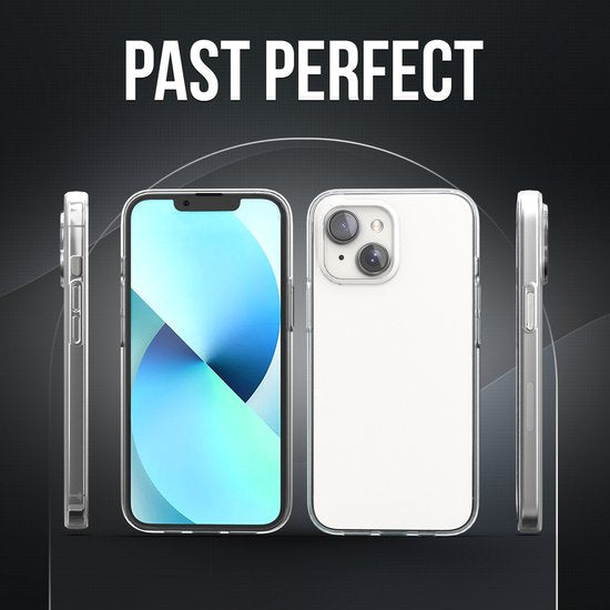 Telefoonhoesje Doorzichtig Geschikt voor Iphone 13 Hoesje Transparant En Screenprotector Beschermglas