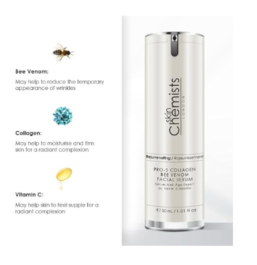 SkinChemists Pro-5 Collagen Bee Venom Gezichtsserum 30 ml - Hyaluronzuur & Manukahoning
