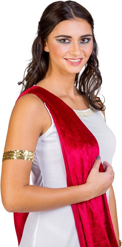 Dressforfun vrouwenkostuum Olympische godin Aphrodite L - verkleedkleding kostuum halloween verkleden feestkleding carnavalskleding carnaval feestkledij partykleding - 300320