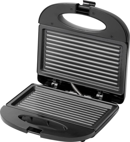 Tomado TGS2000B - Tosti ijzer - Grillapparaat - PFAS vrij - Tosti apparaat - 21,5 x 12 cm - 750 watt - Zwart