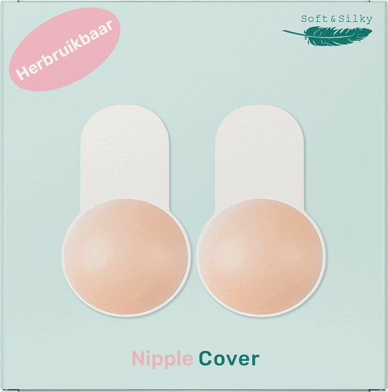 Soft & Silky Push up - Nipple Covers - BH pads - Dames vullingen - Ademend - Waterbestendig - Plak - Tepel - Plakkers - Stickers - Boob Tape