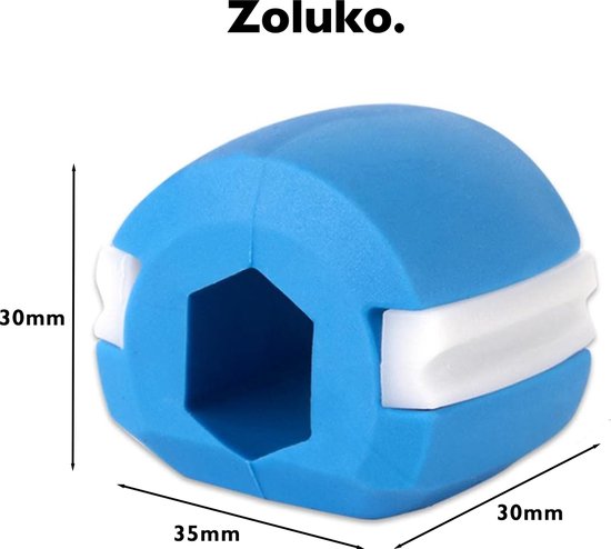 Zoluko Professionele Kaaklijn Trainer Set - Incl. Ketting en Opbergdoosjes - 3 Niveaus - Kaaktrainer Mannen en Vrouwen - Kaak trainer - Jawline Trainer - Jaw Trainer - Onderkin Trainer - Onderkin Afslanker