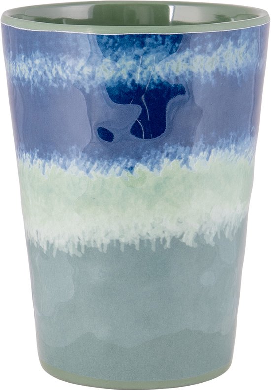 Bo-Camp - Beker - Halo - Blauw/Groen - 4 Stuks