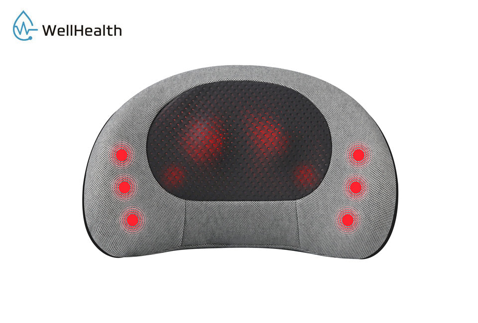 Wellhealth Massageapparaat - 12V - 6000RPM - 30W - 167,5x51x13cm - Grijs