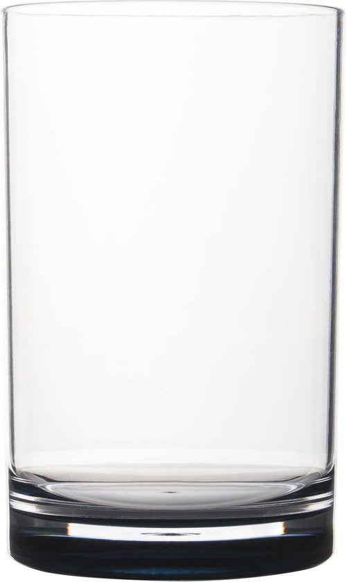 Gimex - Colour Line - Waterglas - Sky - 320 ml - 4 Stuks