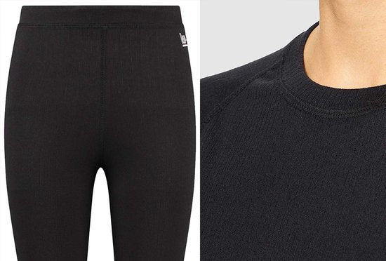 Heat Essentials Thermo Shirt - Zacht en Warm - maat M - Zwart