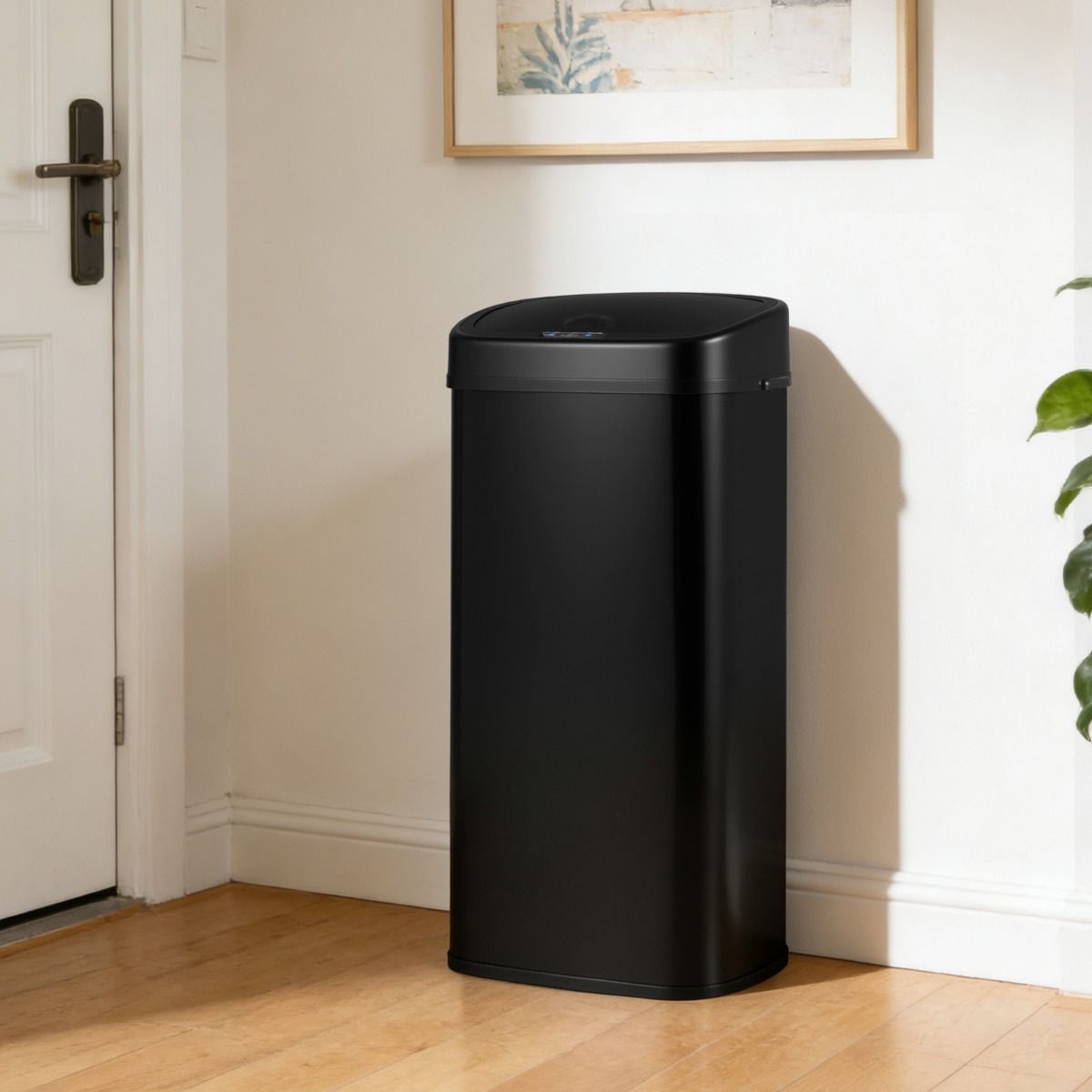 Coast Sensor Prullenbak - dual-zone ontwerp - automatische afvalscheiding - zwart - 68 liter