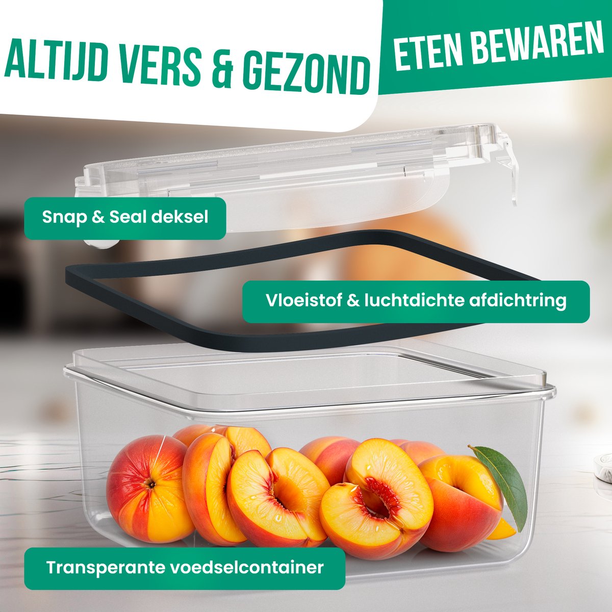 Avalo Vershoudbakjes - 30 Delige set - BPA Vrij
