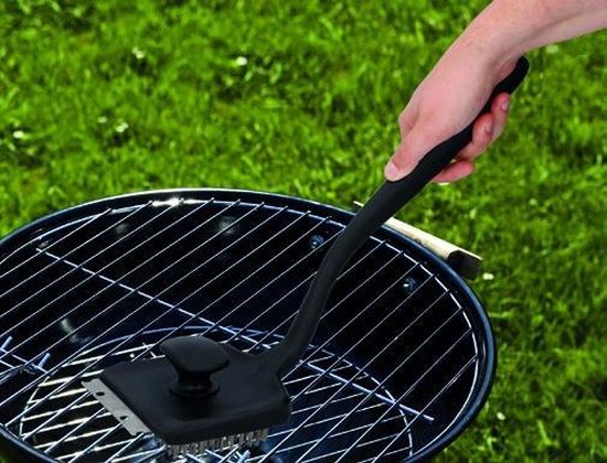 BBQ collection Barbecueborstel en Barbecueschraper - Staalborstel - Schraper - 2-in-1 BBQ Reiniger