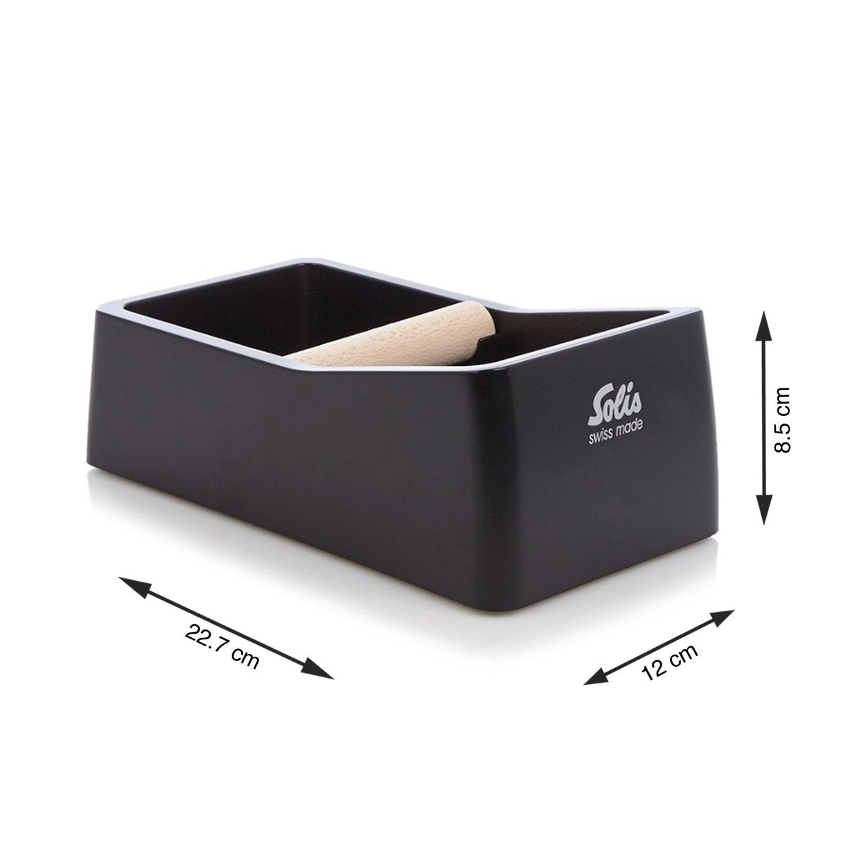 Solis Coffee Knockbox - Uitklopbak Koffie - Zwart