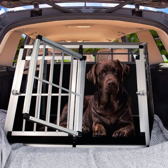 Aluminium Hondentransportbox - XL
