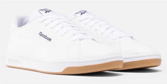 Reebok Court Clean Sneakers Unisex - White/Navy - Maat 45.5