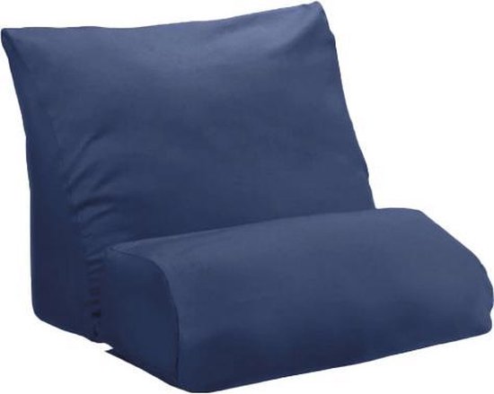 Dreamolino FlipPillow Kussensloop - Marineblauw - 78 x 60 cm - Katoen & Polyester - Afneembaar en Wasbaar