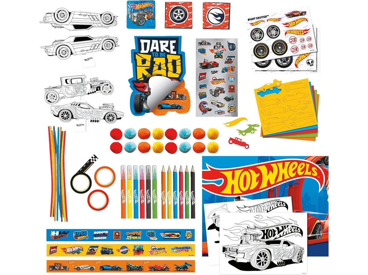 Mondo Hot Wheels Bumper Knutselset - Creatief Ontwerp - Campermodel 40 x 18 x 27 cm