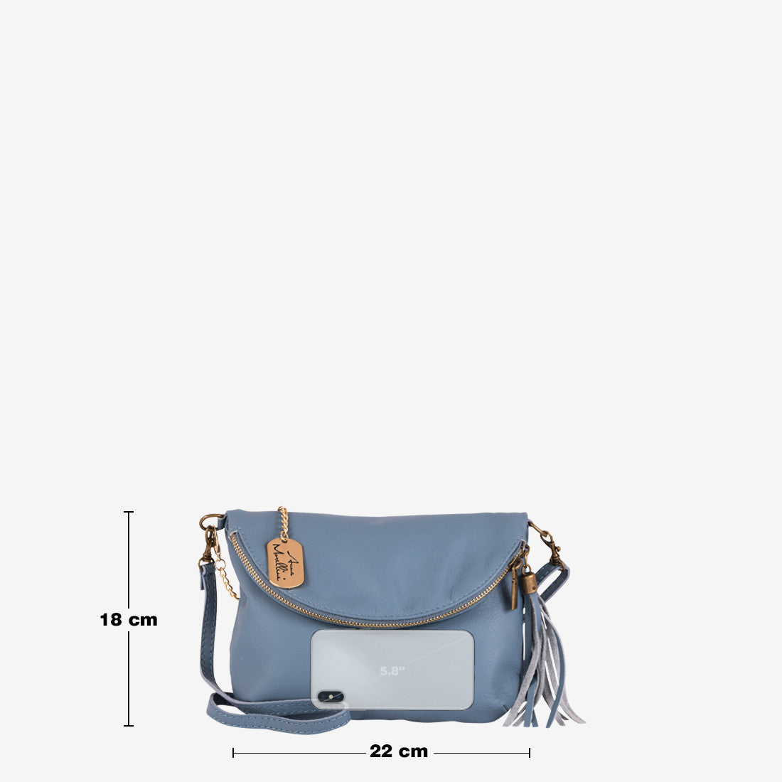 Anna Morellini Tas - Blauw