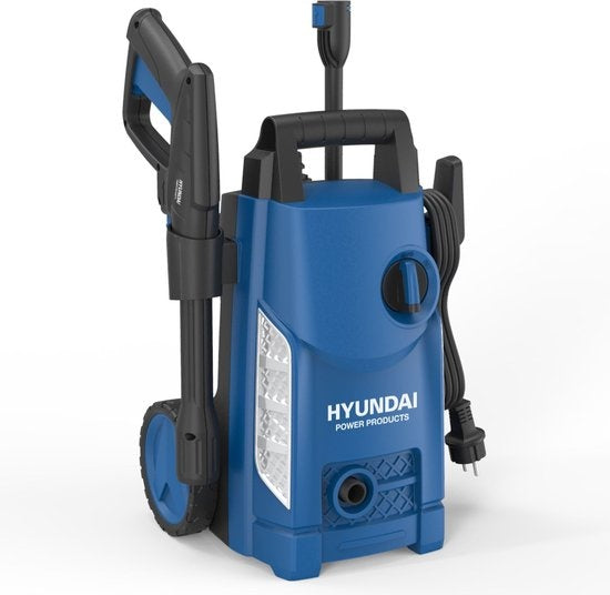 HYUNDAI hogedrukreiniger 1500W - Complete deluxe set - 360 L/uur - Inclusief veel accessoires - spuitstukken - terrasreiniger - zeeptank