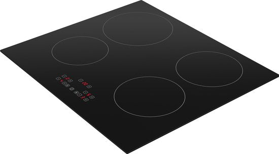 Tomado TIH6001B - Inductie kookplaat - Inbouw - Normale stekker - Makkelijk zelf aansluiten - 1 fase - 4 kookzones - Zwart