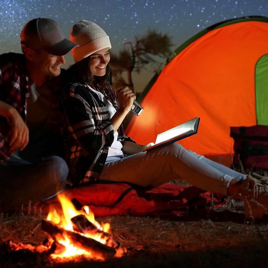 Travelhawk Opwindbare Zaklamp - Led Knijpkat met Dynamo - Handmatig zonder Batterij Oplaadbaar - Noodpakket
