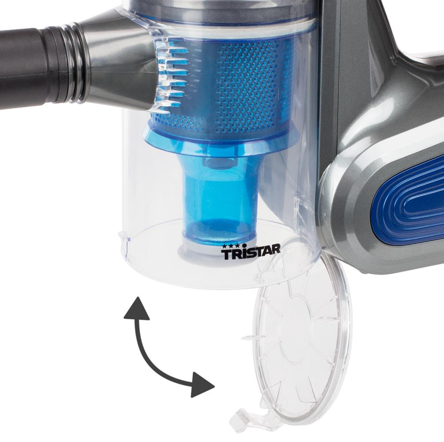 Tristar SZ-1926KL Steelstofzuiger 2-in-1 met Kruimelzuiger - 600W - Blauw