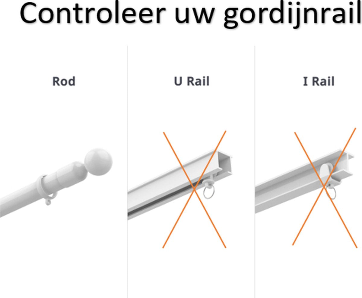 SwitchBot Smart Gordijnsysteem - Roede/ROD V1.0 - Draadloos Zwart