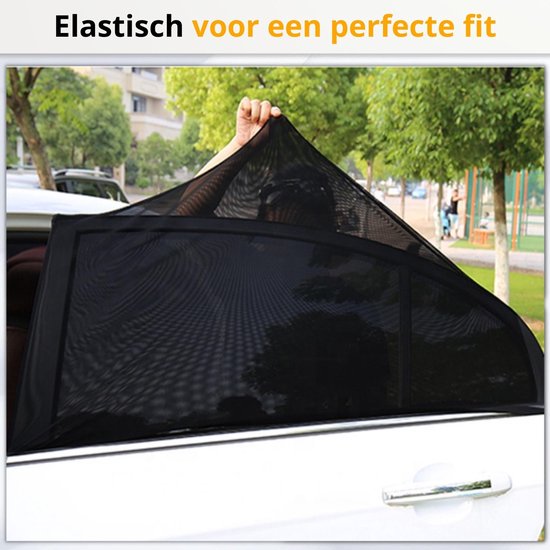 Urban State - Zonnescherm auto baby - Urban State Sunshade Pro - Maat L - Zonwering voor zijruit - UV bescherming kind - Universeel