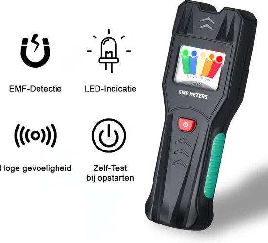 Tech Essentials K2 EMF-meter Detector | Spirit Box - Spookjacht Apparatuur - Paranormaal - Rempot - Stralingsdetector - Geest - Apparatuur