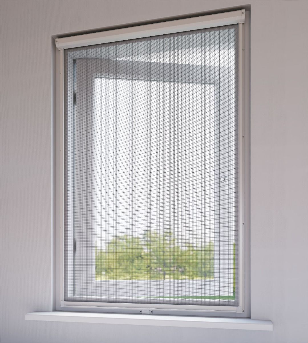 Bruynzeel Plissé Raamhor S500 – Inkortbaar – 63 x 155 cm – Wit