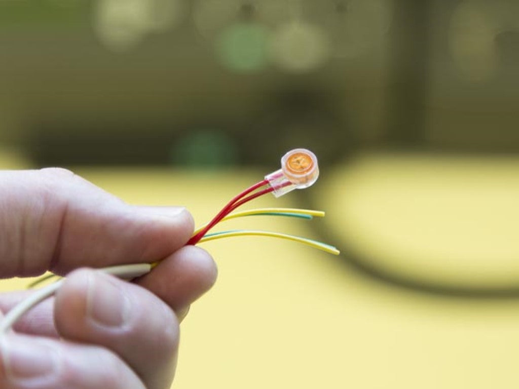 Toolland Krimptang voor UR/UY/UG Connectoren - Geel