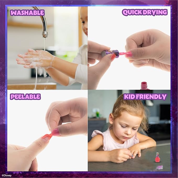 Townley Girl Disney Frozen Nagellakset voor Kinderen – 15 Kleuren – Peel-Off – Vanaf 3 Jaar