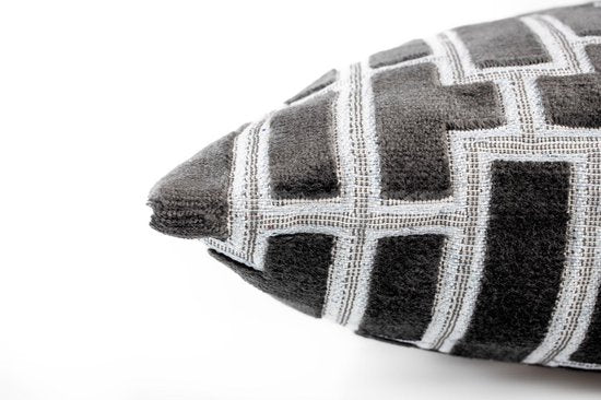 Zuiver Scape Kussen 45x45 Denim Zwart