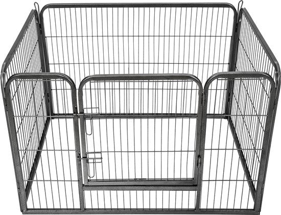 Tectake Puppyren of Hondenren - 125 x 85 x 70 cm