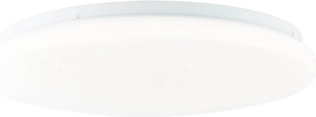 Brillant Heddy LED Plafondlamp 39 cm - Wit - 22W Geïntegreerde LED - Slimme Tuya App Bediening